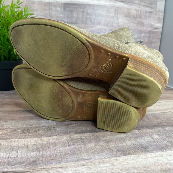 Lucky Brand Women’s “Barough” Taupe Suede Ankle Booties - Size: 7 - Picture 10 of 13